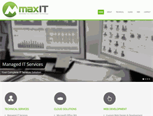 Tablet Screenshot of maxit.com.au